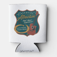 Koelbox langs de weg (blauw)