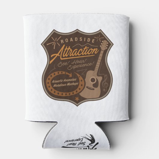 Koelbox langs de weg (sepia) blikjeskoeler (Achterkant)