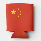 Koelbox met Chinese vlag Blikjeskoeler (Achterkant)