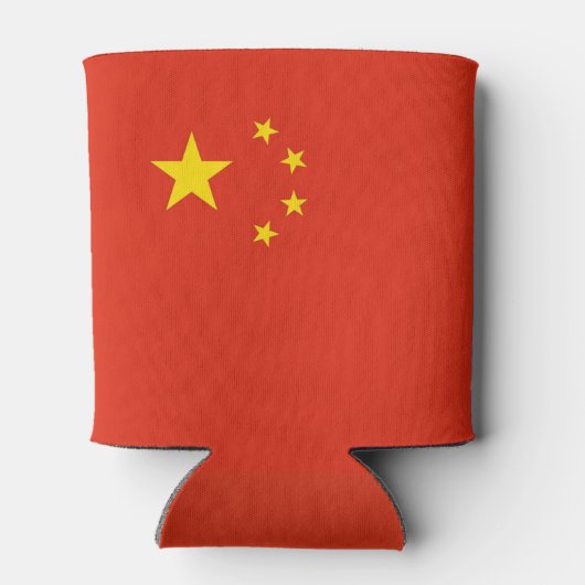 Koelbox met Chinese vlag Blikjeskoeler (Achterkant)