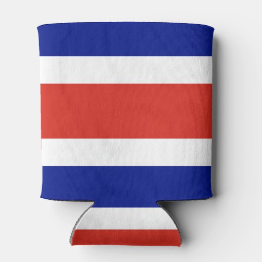 Koelbox met Costa Ricaanse vlag Blikjeskoeler (Achterkant)