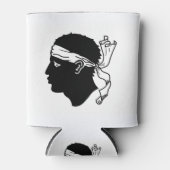 Koelbox met de vlag van Corsica Blikjeskoeler (Voorkant)