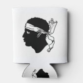 Koelbox met de vlag van Corsica Blikjeskoeler (Achterkant)