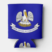 Koelbox met de vlag van de staat Louisiana, Vereni Blikjeskoeler (Voorkant)