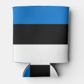 Koelbox met de vlag van Estland Blikjeskoeler (Voorkant)