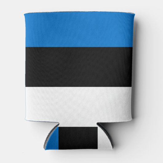 Koelbox met de vlag van Estland Blikjeskoeler (Voorkant)
