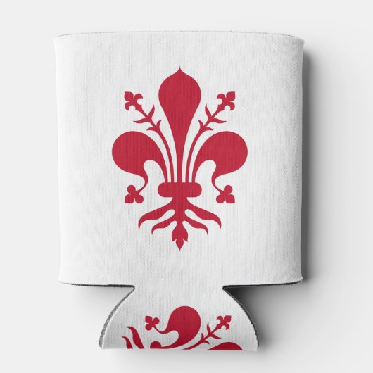 Koelbox met de vlag van Florence, Toscane Blikjeskoeler (Achterkant)