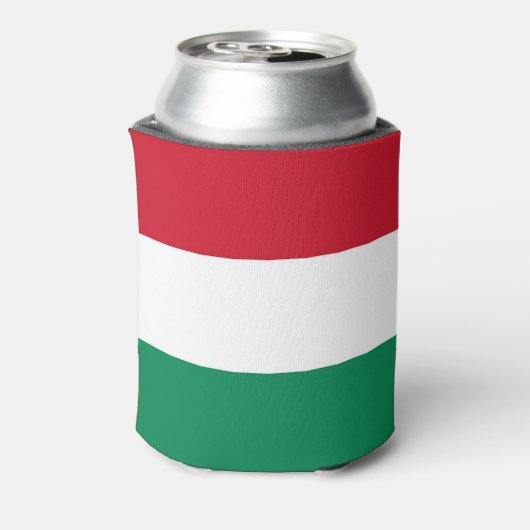 Koelbox met de vlag van Hongarije Blikjeskoeler (Blikje Achterkant)