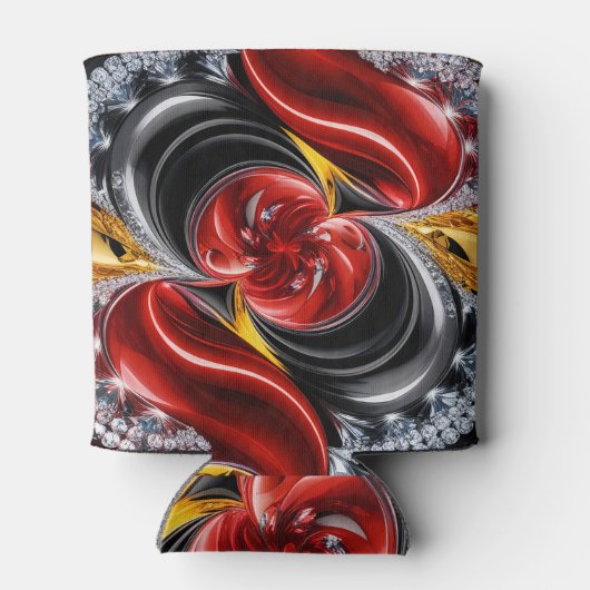 Koelbox met Duitse kleuren ontwerp Blikjeskoeler (Achterkant)