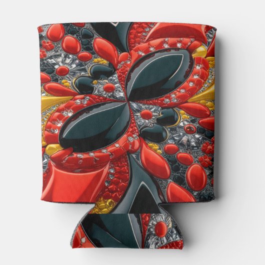 Koelbox met Duitsland Kleuren ontwerp Blikjeskoeler (Achterkant)