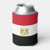 Koelbox met Egyptische vlag Blikjeskoeler (Blikje Voorkant)