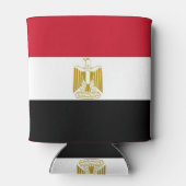 Koelbox met Egyptische vlag Blikjeskoeler (Achterkant)
