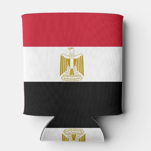 Koelbox met Egyptische vlag Blikjeskoeler (Achterkant)