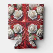 Koelbox met Engels Rozen Design Blikjeskoeler (Voorkant)