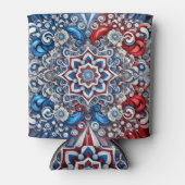 Koelbox met Franse kleuren design Blikjeskoeler (Voorkant)