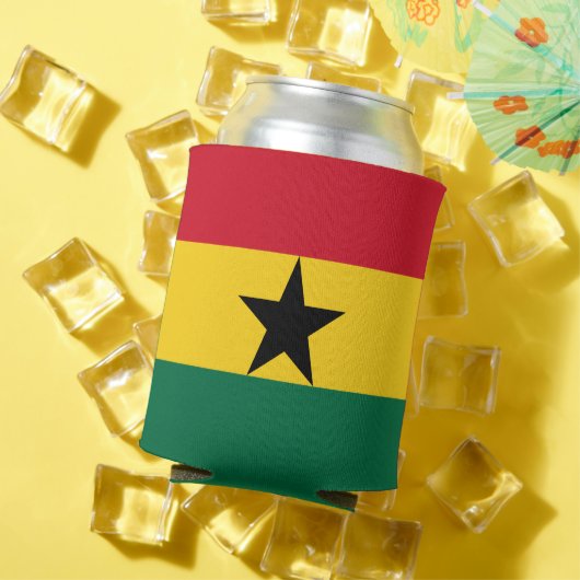Koelbox met Ghanese vlag Blikjeskoeler (Insitu Zomer)