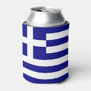 koelbox met Griekse vlag Blikjeskoeler