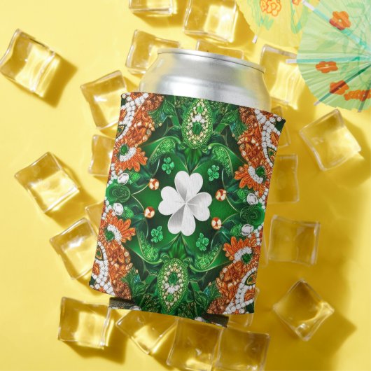 Koelbox met Ierland Kleuren ontwerp Blikjeskoeler (Insitu Zomer)