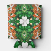 Koelbox met Ierland Kleuren ontwerp Blikjeskoeler (Achterkant)