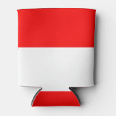 Koelbox met Indonesische vlag Blikjeskoeler (Voorkant)