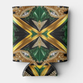 Koelbox met Jamaicaanse kleuren ontwerp Blikjeskoeler (Voorkant)