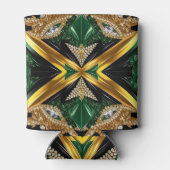 Koelbox met Jamaicaanse kleuren ontwerp Blikjeskoeler (Achterkant)