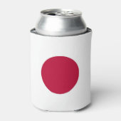 Koelbox met Japanse vlag Blikjeskoeler (Blikje Voorkant)