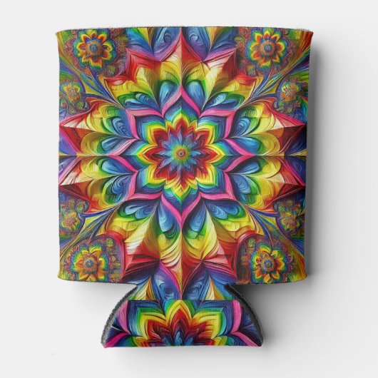 Koelbox met LGBTQ kleuren ontwerp Blikjeskoeler (Voorkant)