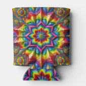 Koelbox met LGBTQ kleuren ontwerp Blikjeskoeler (Achterkant)