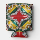 Koelbox met Los Angeles Kleuren ontwerp Blikjeskoeler (Achterkant)