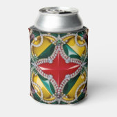 Koelbox met Los Angeles Kleuren ontwerp Blikjeskoeler (Blikje Achterkant)