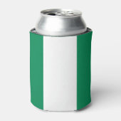 Koelbox met Nigeriaanse vlag Blikjeskoeler (Blikje Voorkant)