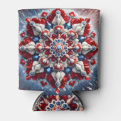 Koelbox met Noorwegen Kleuren ontwerp Blikjeskoeler (Voorkant)