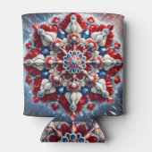 Koelbox met Noorwegen Kleuren ontwerp Blikjeskoeler (Achterkant)