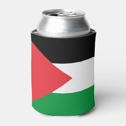 Koelbox met Palestijnse vlag Blikjeskoeler (Blikje Voorkant)
