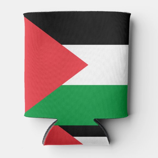 Koelbox met Palestijnse vlag Blikjeskoeler (Voorkant)