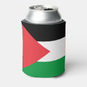 Koelbox met Palestijnse vlag Blikjeskoeler (Blikje Achterkant)