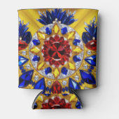 Koelbox met Roemeens Kleuren ontwerp Blikjeskoeler (Voorkant)