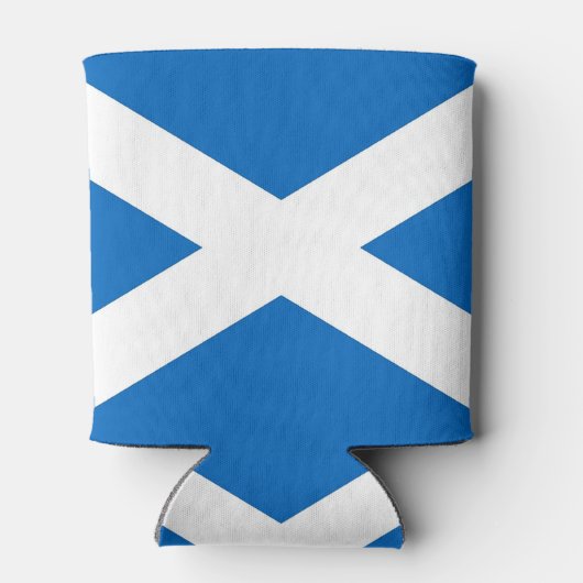 Koelbox met Schotse vlag, Verenigd Koninkrijk Blikjeskoeler (Achterkant)
