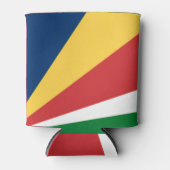 Koelbox met Seychellen Kleuren ontwerp Blikjeskoeler (Voorkant)