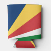 Koelbox met Seychellen Kleuren ontwerp Blikjeskoeler (Achterkant)