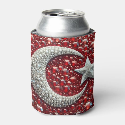 Koelbox met Turks Kleuren ontwerp Blikjeskoeler (Blikje Voorkant)