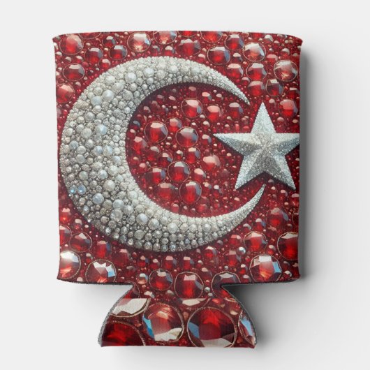 Koelbox met Turks Kleuren ontwerp Blikjeskoeler (Achterkant)