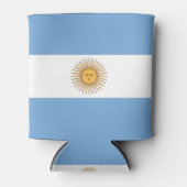 Koelbox met vlag van Argentinië Blikjeskoeler (Voorkant)