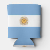 Koelbox met vlag van Argentinië Blikjeskoeler (Achterkant)