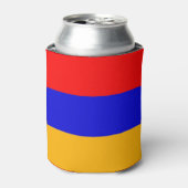 Koelbox met vlag van Armenië Blikjeskoeler (Blikje Voorkant)
