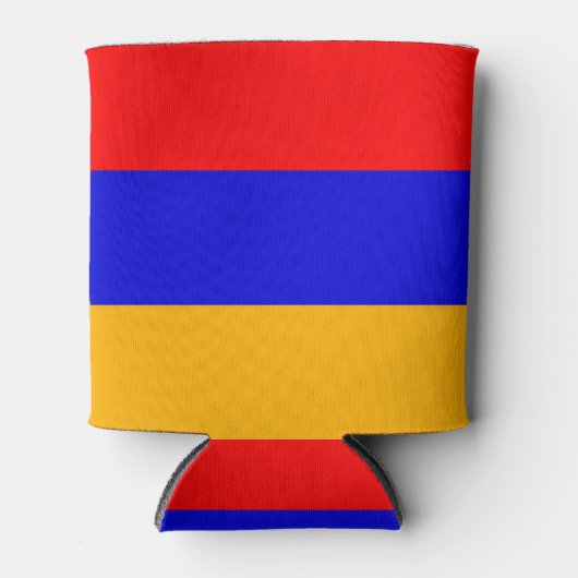 Koelbox met vlag van Armenië Blikjeskoeler (Voorkant)