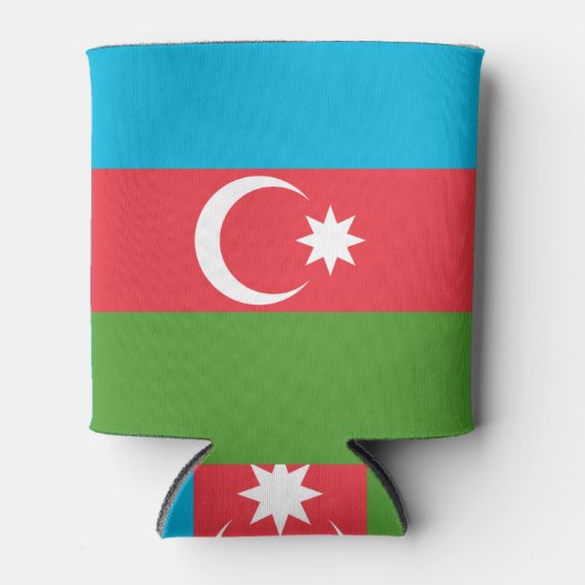 Koelbox met vlag van Azerbeidzjan Blikjeskoeler (Voorkant)
