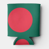 Koelbox met vlag van Bangladesh Blikjeskoeler (Voorkant)