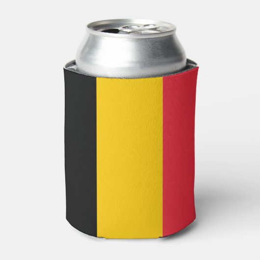 Koelbox met vlag van België Blikjeskoeler (Blikje Voorkant)